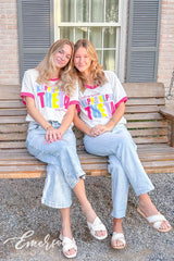 Kappa Alpha Theta Louisiana State University Hot Pink Recruitment Ringer