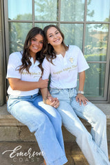 Kappa Alpha Theta Texas Tech University White Recruitment Henley