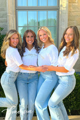 Kappa Alpha Theta Texas Tech University Black Recruitment T-Shirt