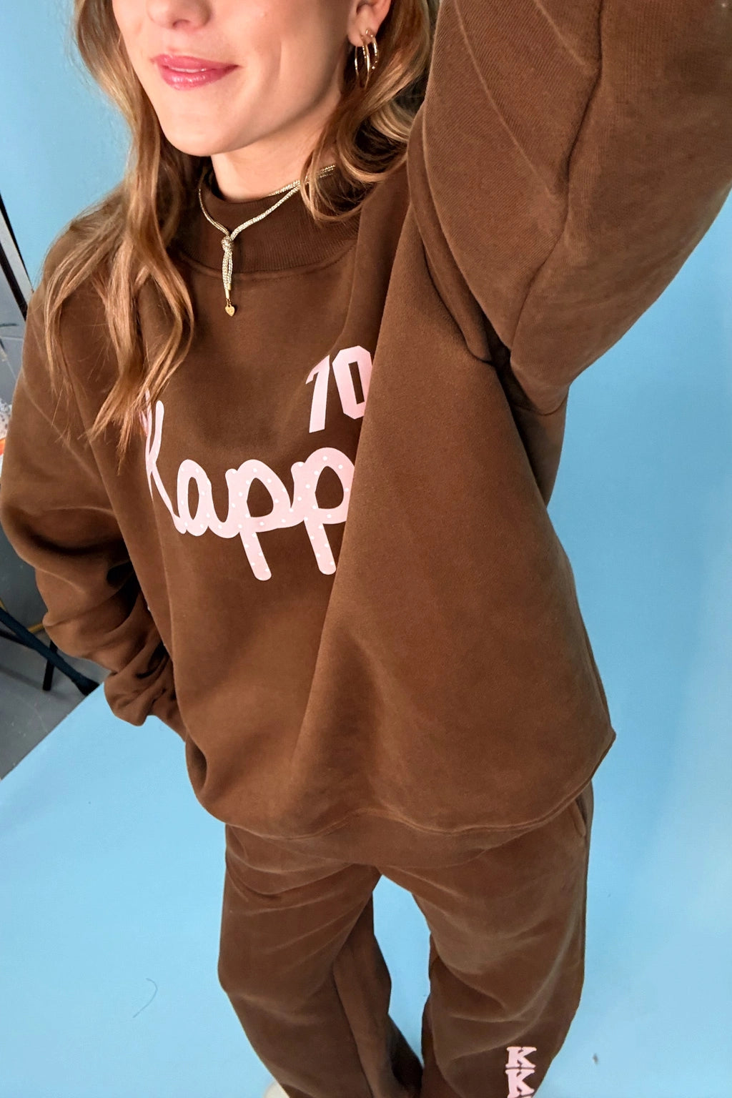 Kappa Kappa Gamma Chocolate Brown Set