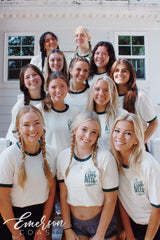 Kappa Delta East Carolina University Camp Kaydee Work Week Ringer Tee