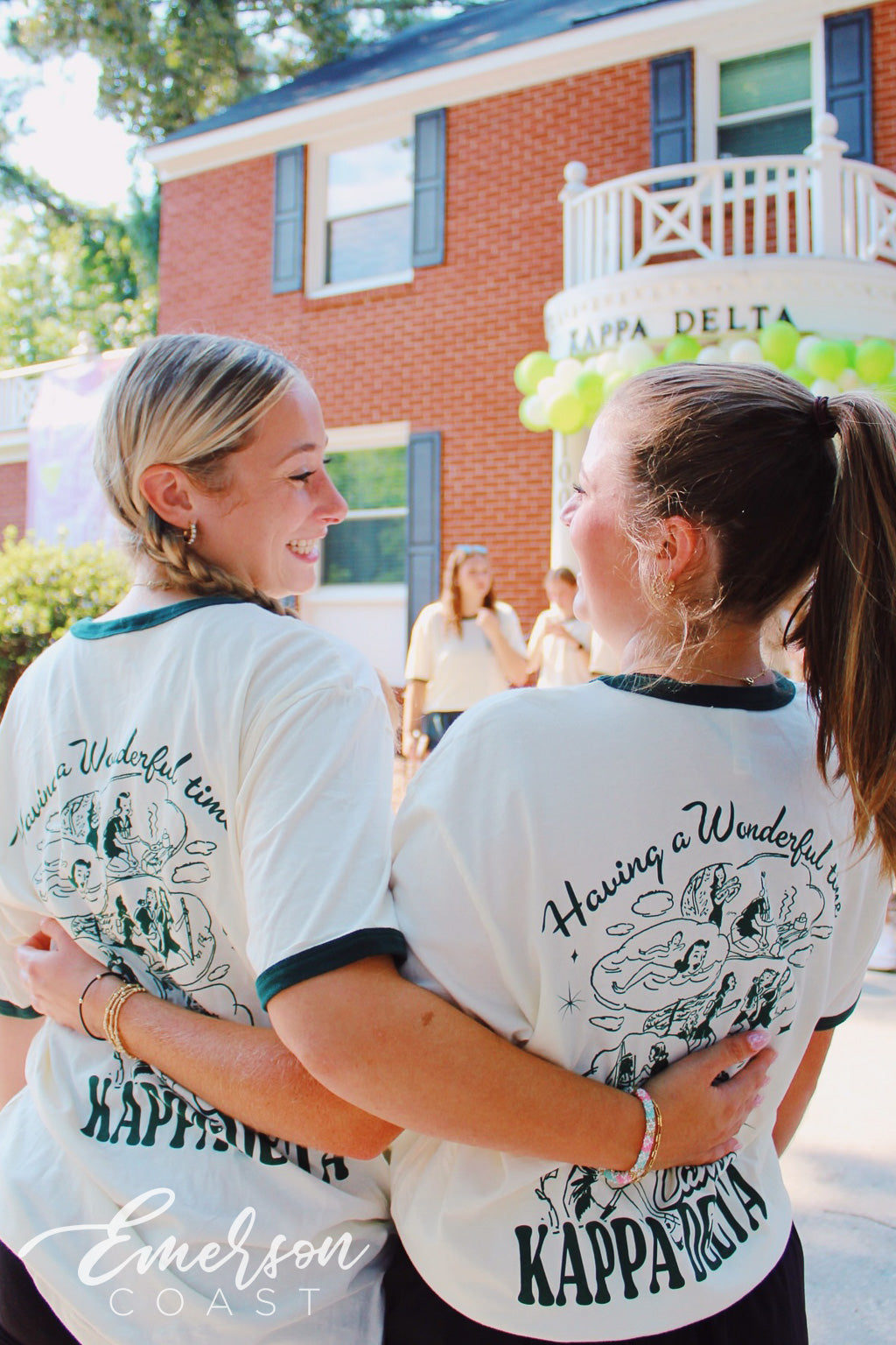 Kappa Delta East Carolina University Camp Kaydee Work Week Ringer Tee
