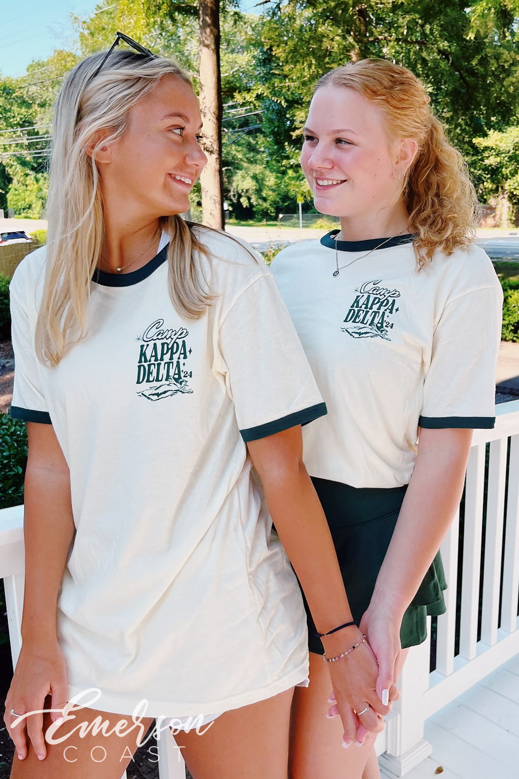 Kappa Delta East Carolina University Camp Kaydee Work Week Ringer Tee