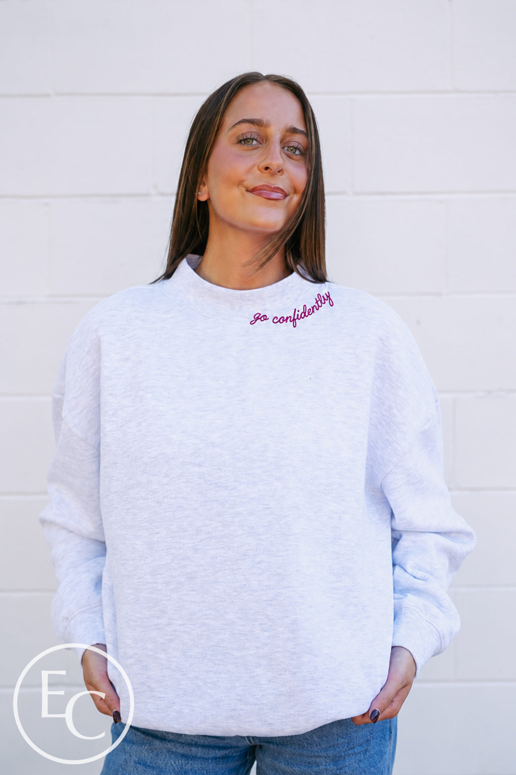 Kappa Delta Go Confidently Mockneck