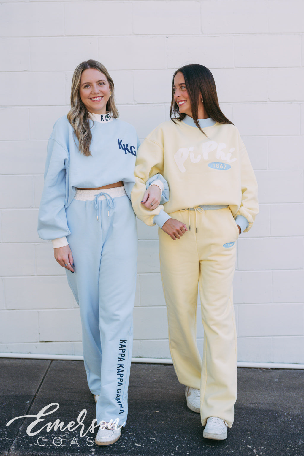 Kappa Light Blue Embroidered Mockneck and Pants Set