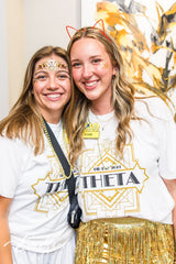 Kappa Alpha Theta Great Katsby Bid Day Tee