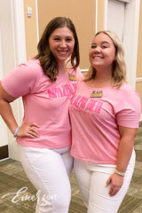 Kappa Alpha Theta Pink Sisterhood Slouchy Tee