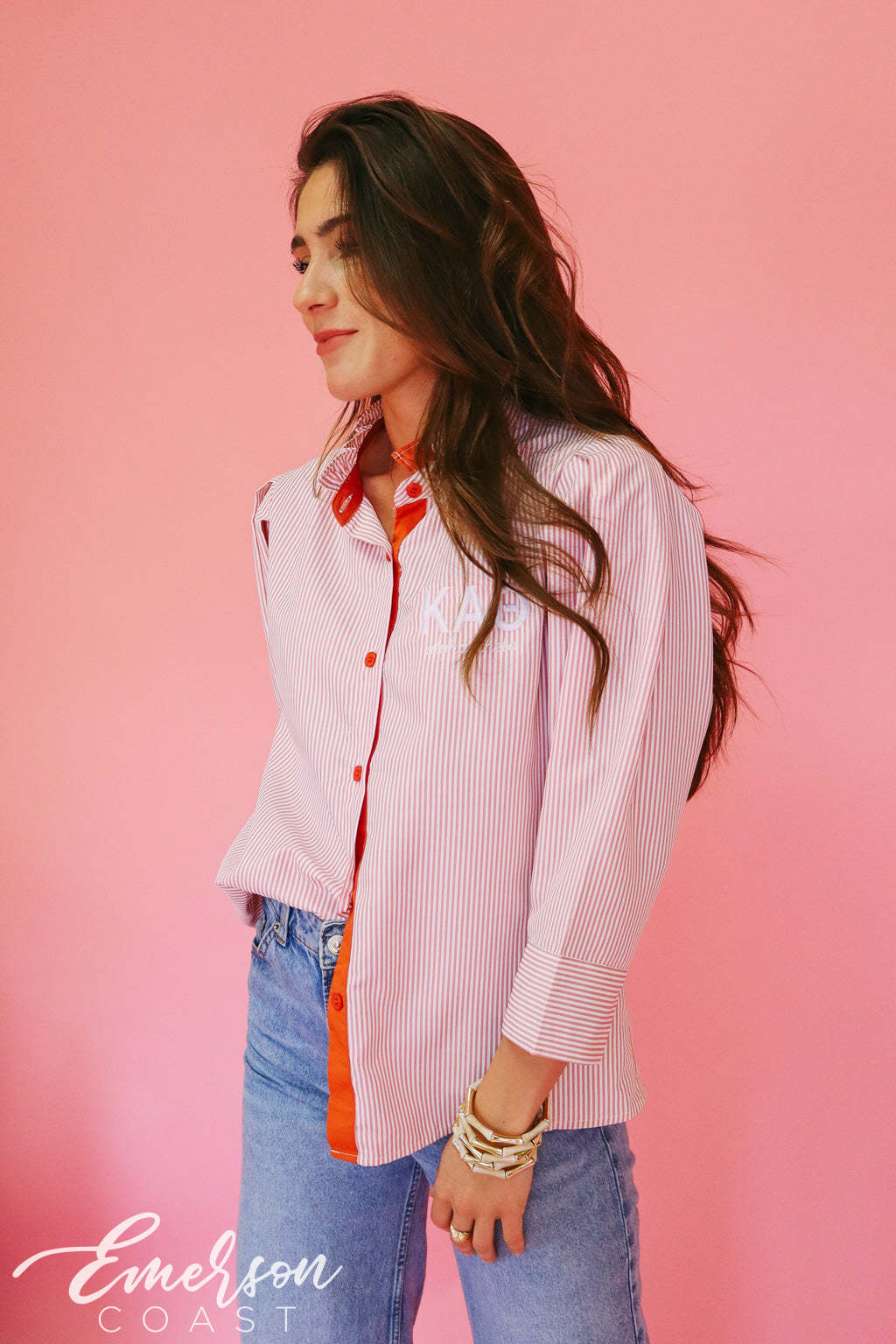 Theta Pleated Prep Button Down