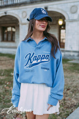 Kappa Members Only Oversized Collared Crew