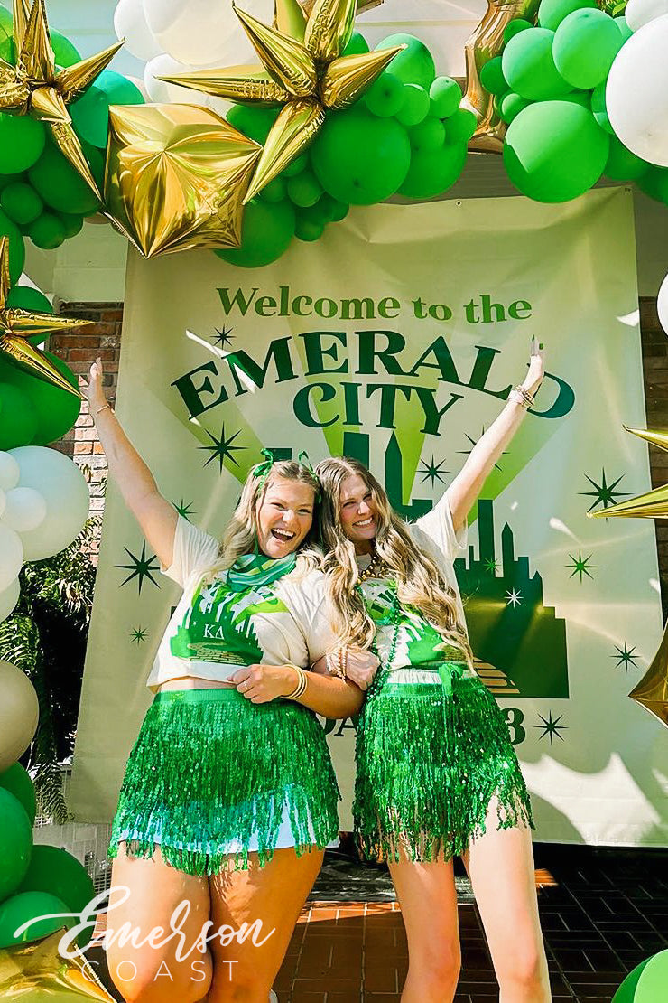 Kappa Delta Emerald City Bid Day Notch Tee