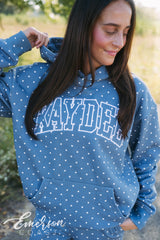 Kaydee Polka Dot Hoodie & Pants Set