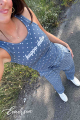 Emerson Coast Polka Dot Tank & Pants Set