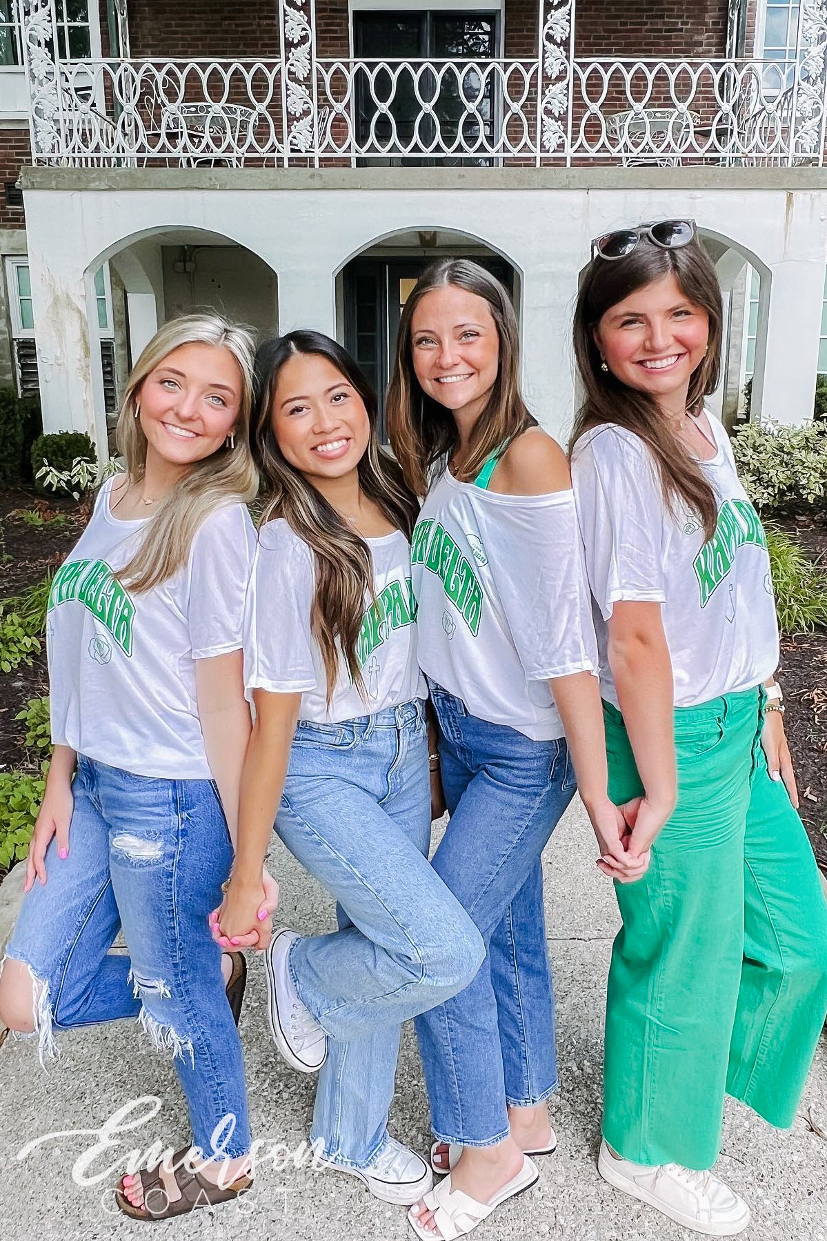 Kappa Delta Symbols Slouchy Tshirt
