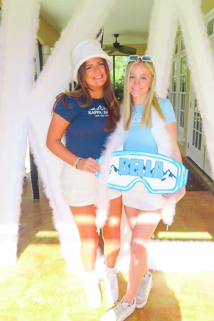 Kappa Delta Theres Snow Place Like KD Bid Day Tee
