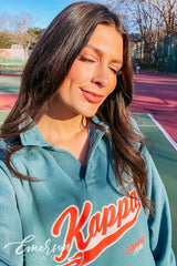 Kappa Vintage Oversized Collared Crew