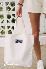 Kappa Puff Embroidered Tote Bags