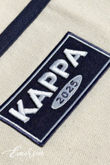 Kappa Puff Embroidered Tote Bags