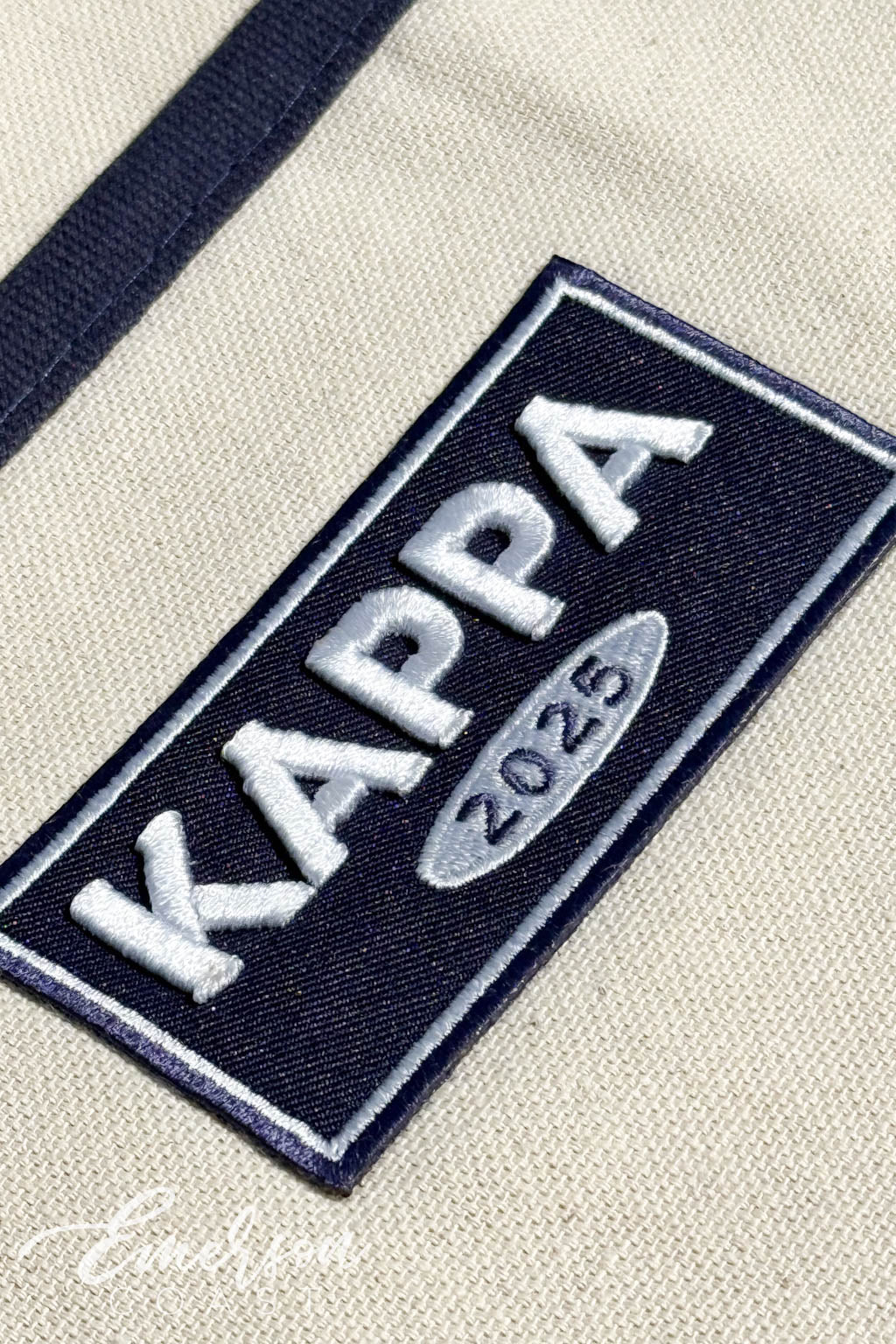 Kappa Puff Embroidered Tote Bags