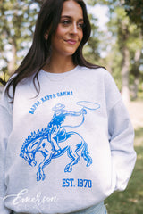 Kappa Kappa Gamma Cowboy Crewneck
