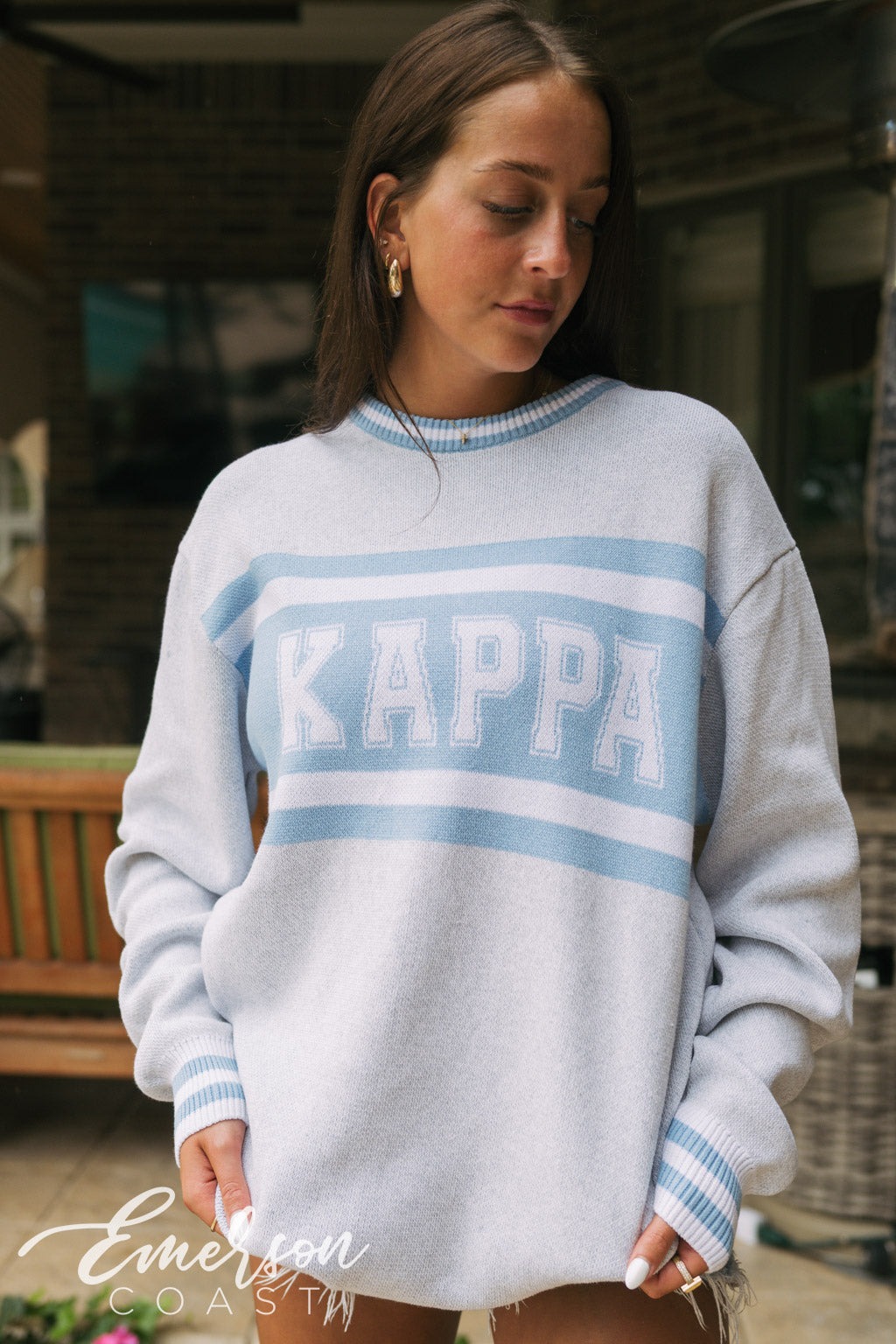 Emerson Coast Collegiate Knit Sweater