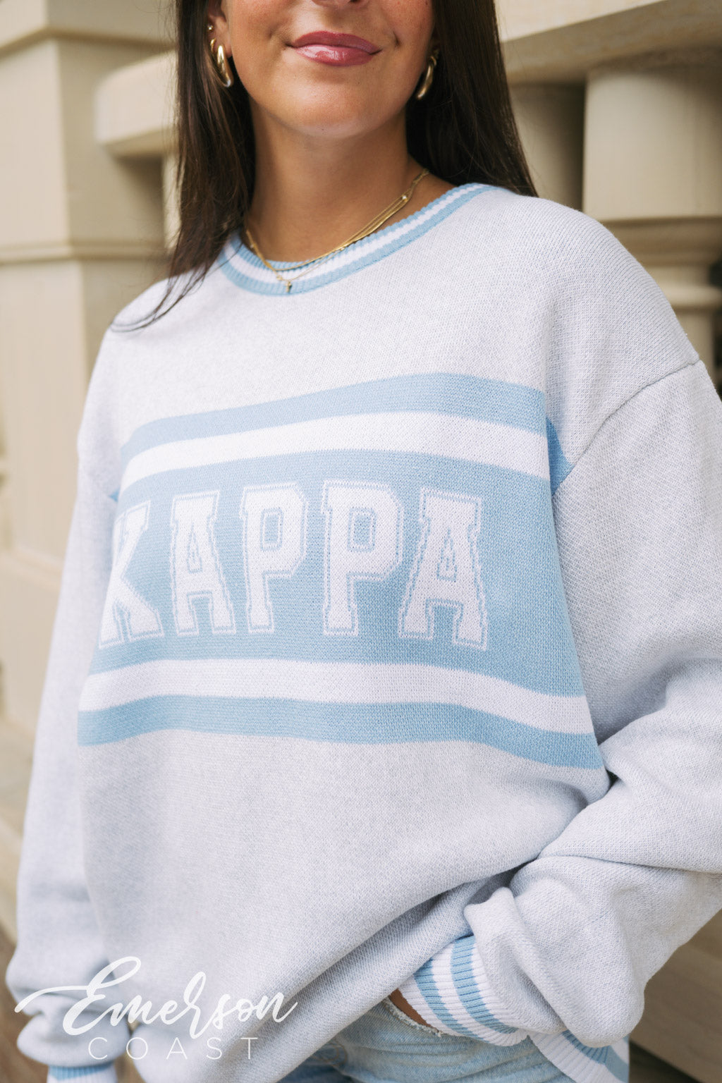 Emerson Coast Collegiate Knit Sweater