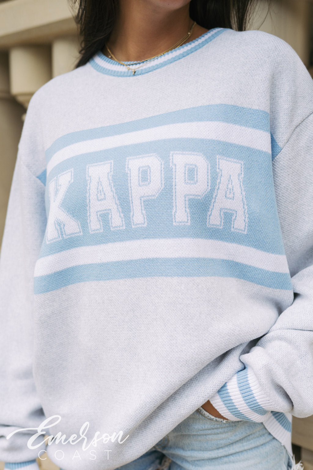 Emerson Coast Collegiate Knit Sweater