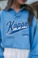 Kappa Members Only Oversized Collared Crew