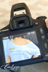Kappa Kappa Gamma Blue Script Slouchy Recruitment Tee