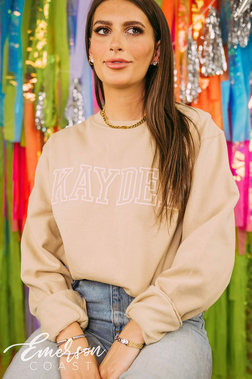 Kay Dee Puff Crewneck