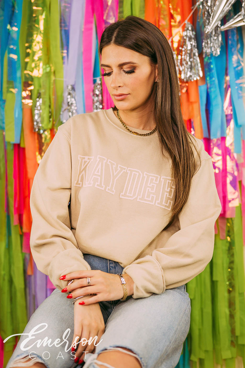 Kay Dee Puff Crewneck