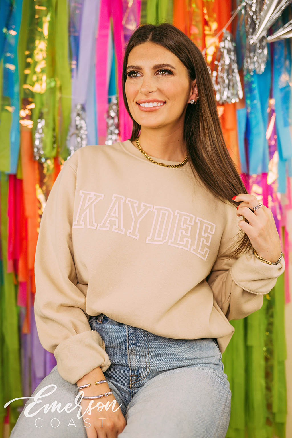Kay Dee Puff Crewneck