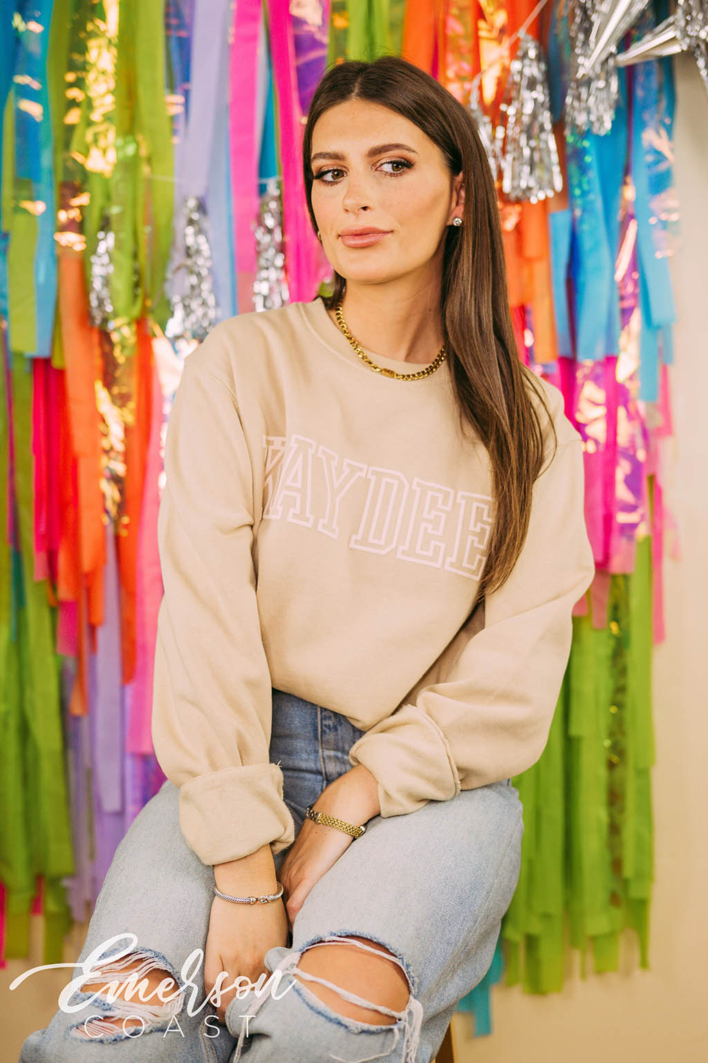 Kay Dee Puff Crewneck