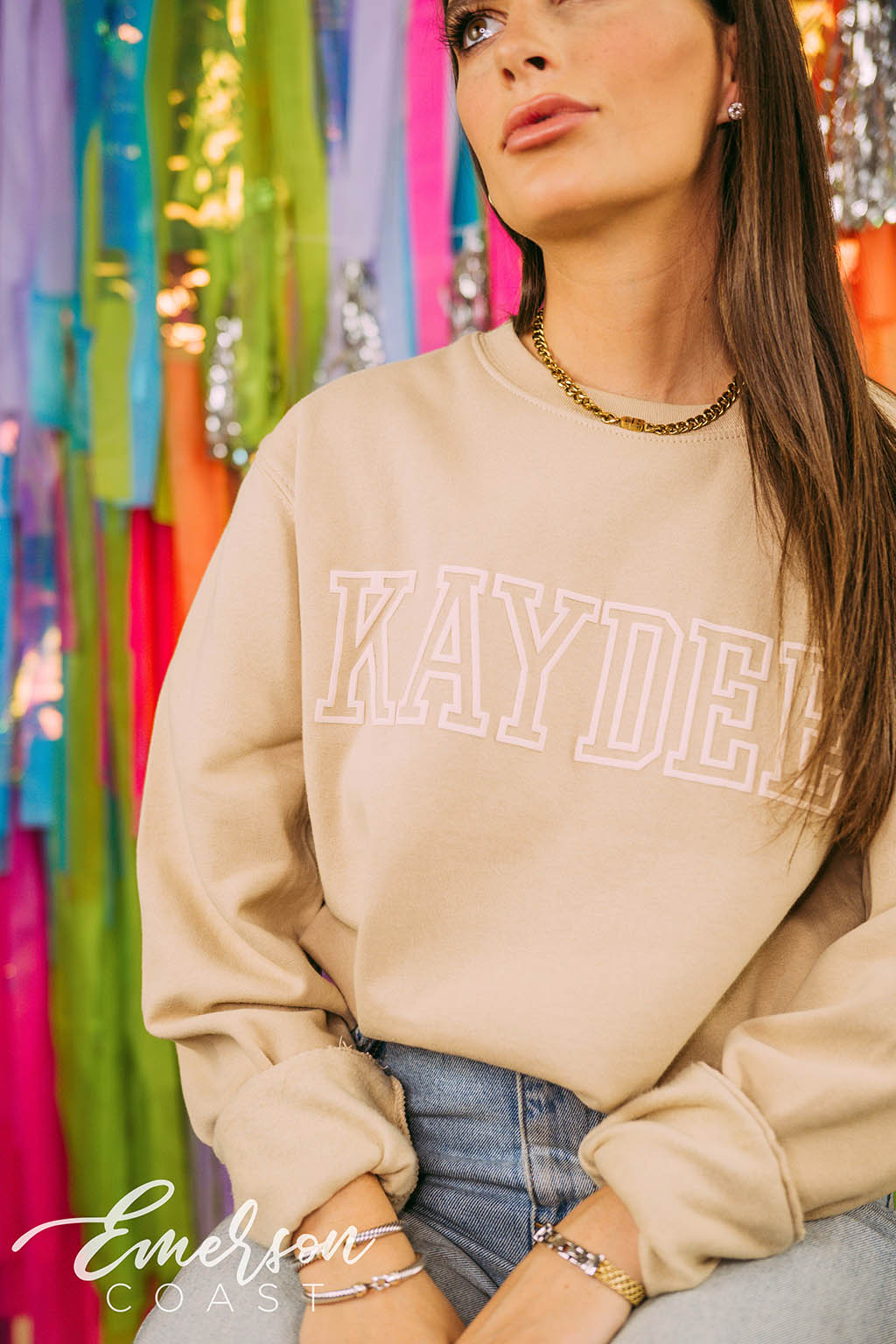 Kay Dee Puff Crewneck