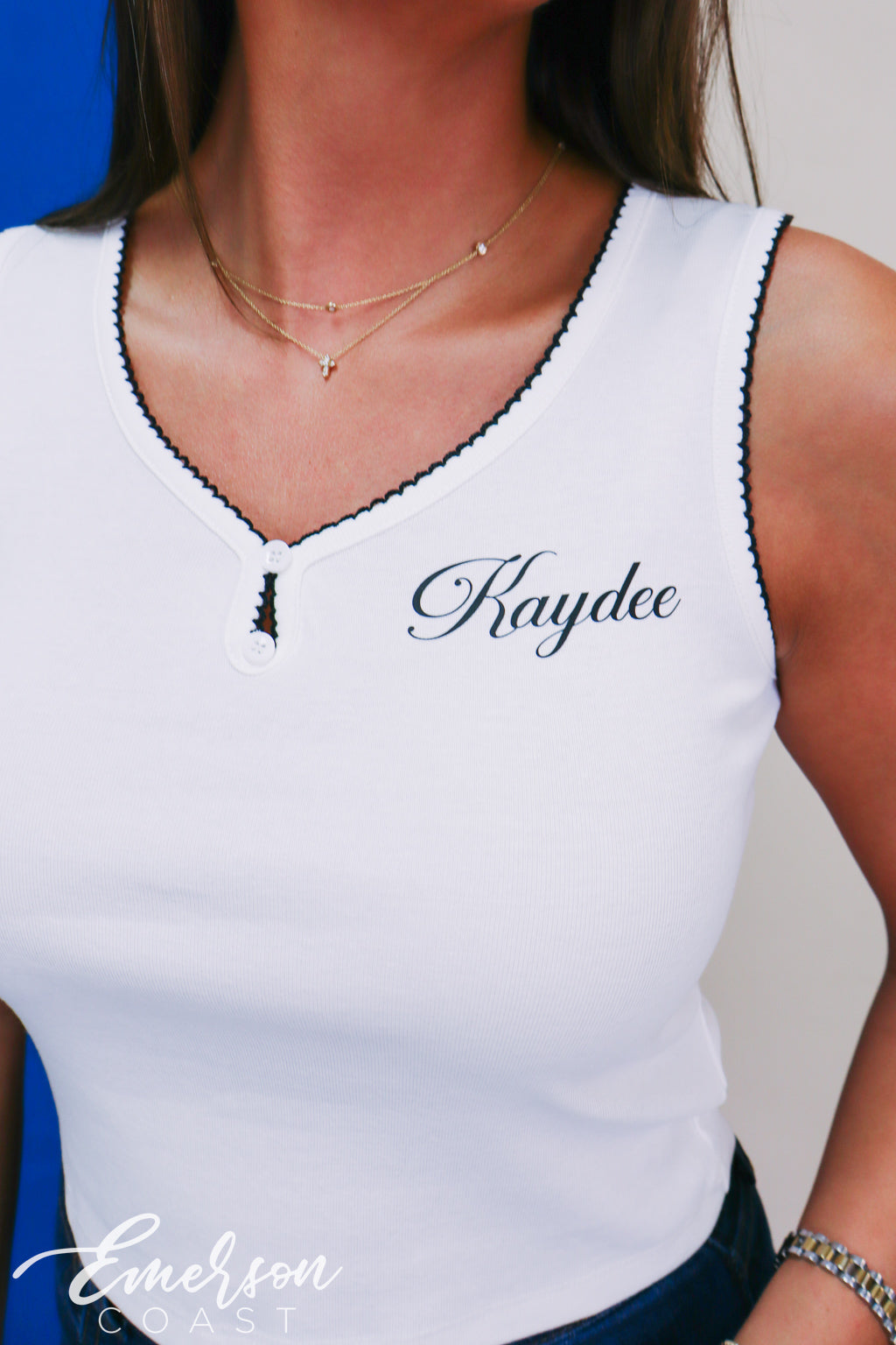 Kaydee Baby Henley Tank