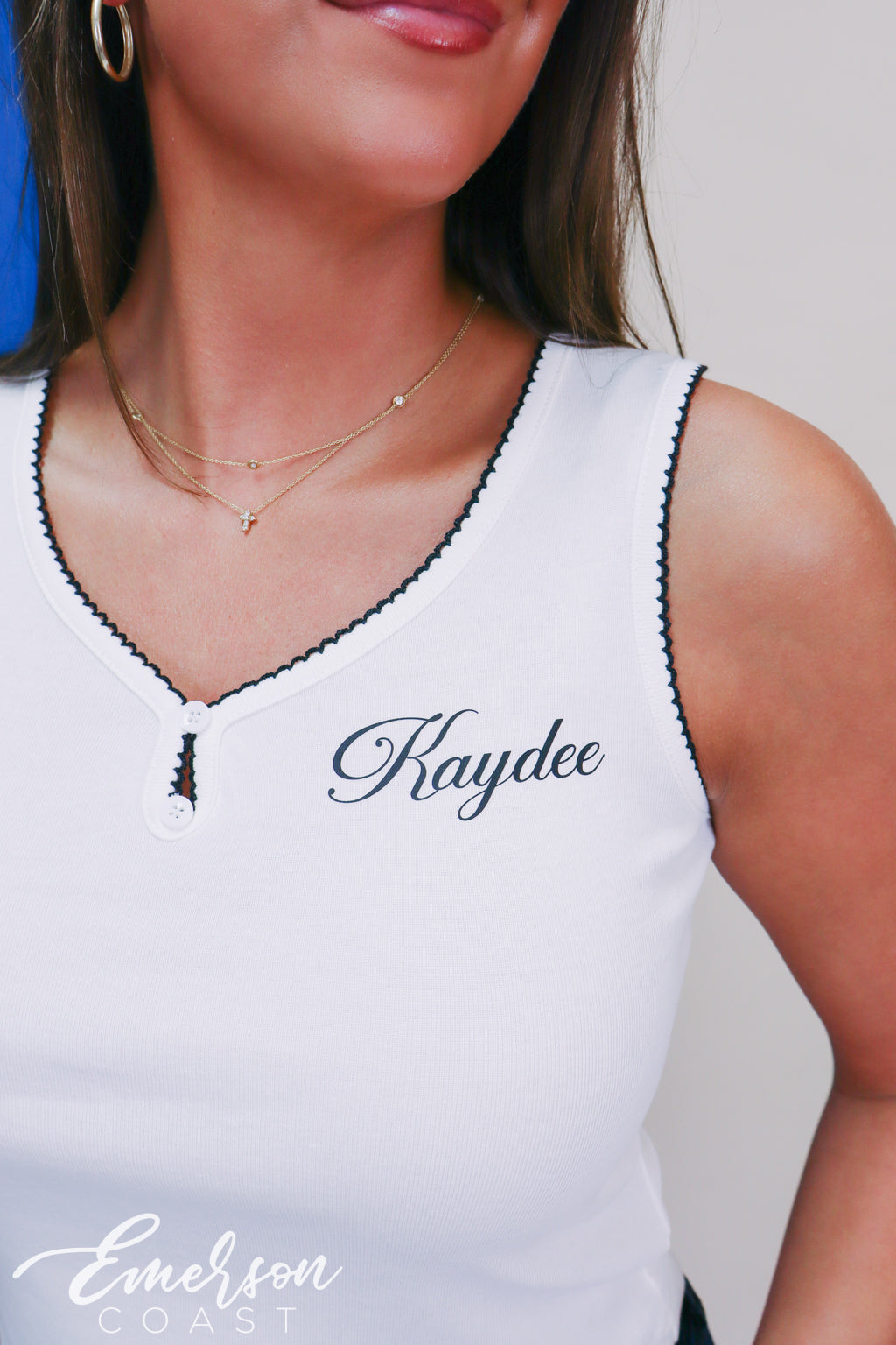Kaydee Baby Henley Tank