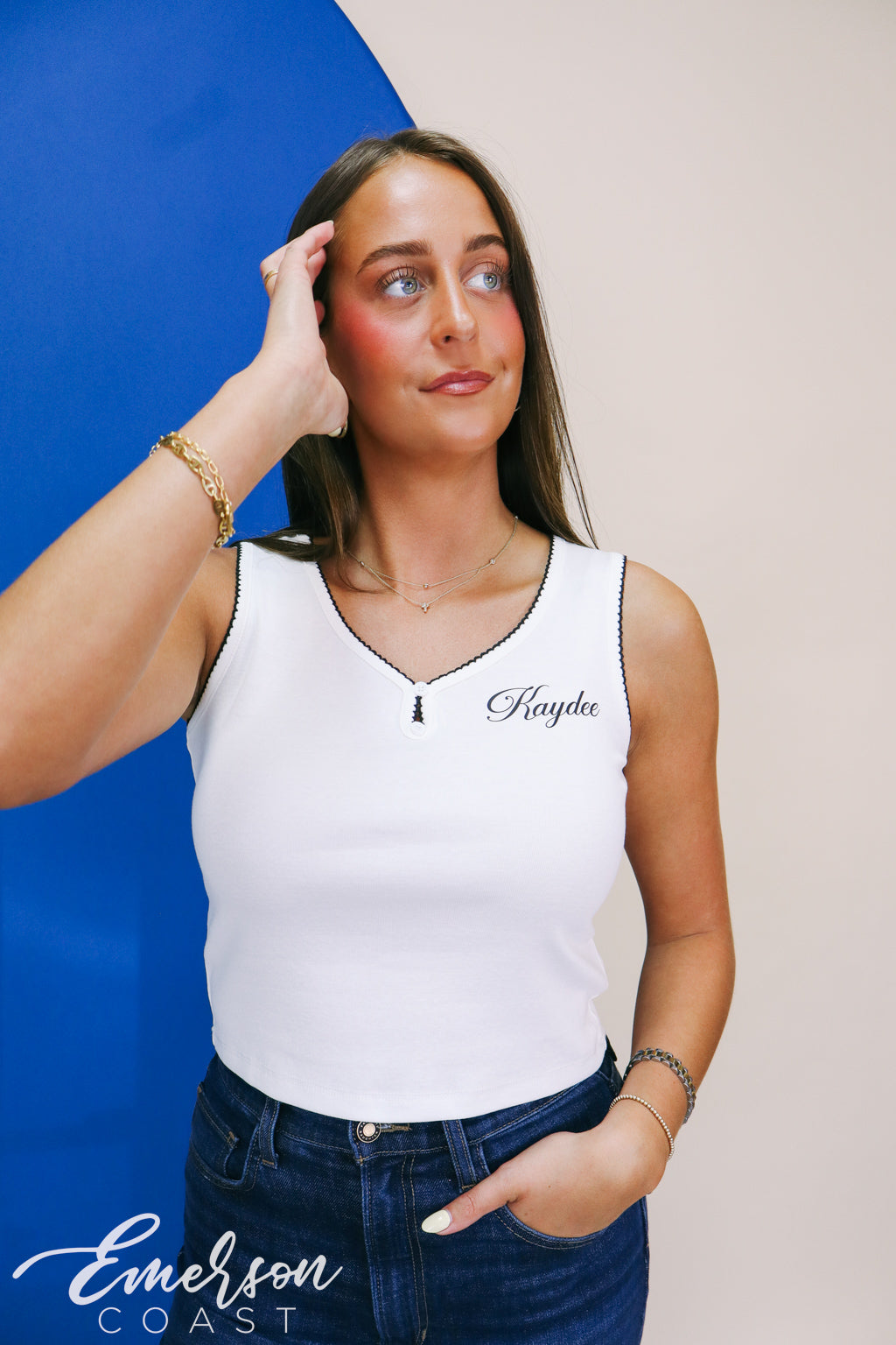 Kaydee Baby Henley Tank