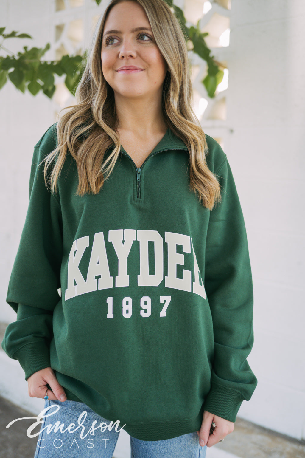 Kappa Delta PR Quarter Zip Pullover
