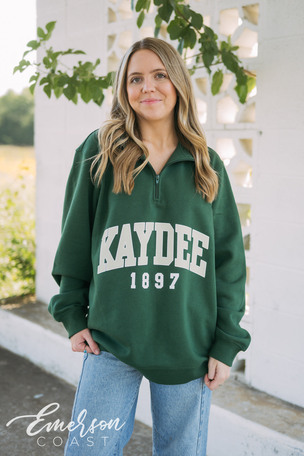 Kappa Delta PR Quarter Zip Pullover