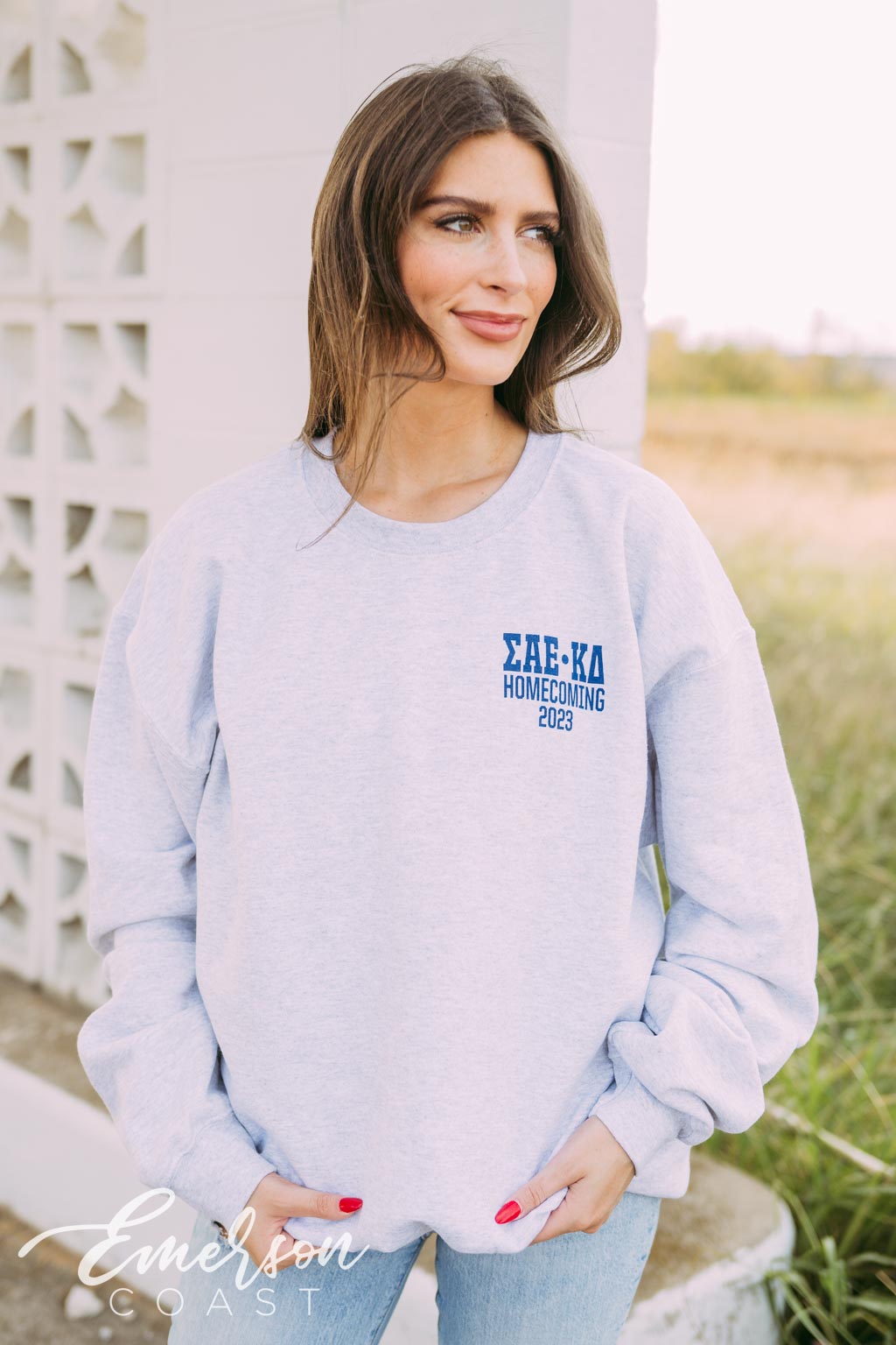 Kappa Delta Astronaut Cheerleaders Homecoming Crewneck