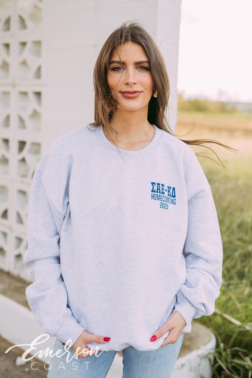 Kappa Delta Astronaut Cheerleaders Homecoming Crewneck
