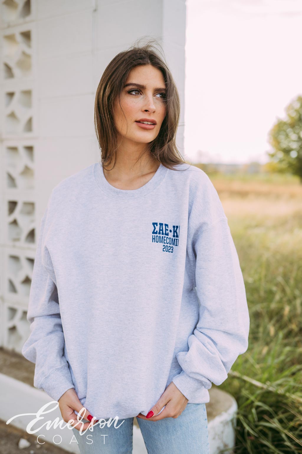 Kappa Delta Astronaut Cheerleaders Homecoming Crewneck