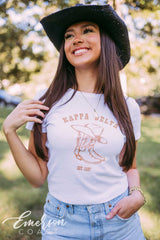 Kappa Delta Boots Baby Tee