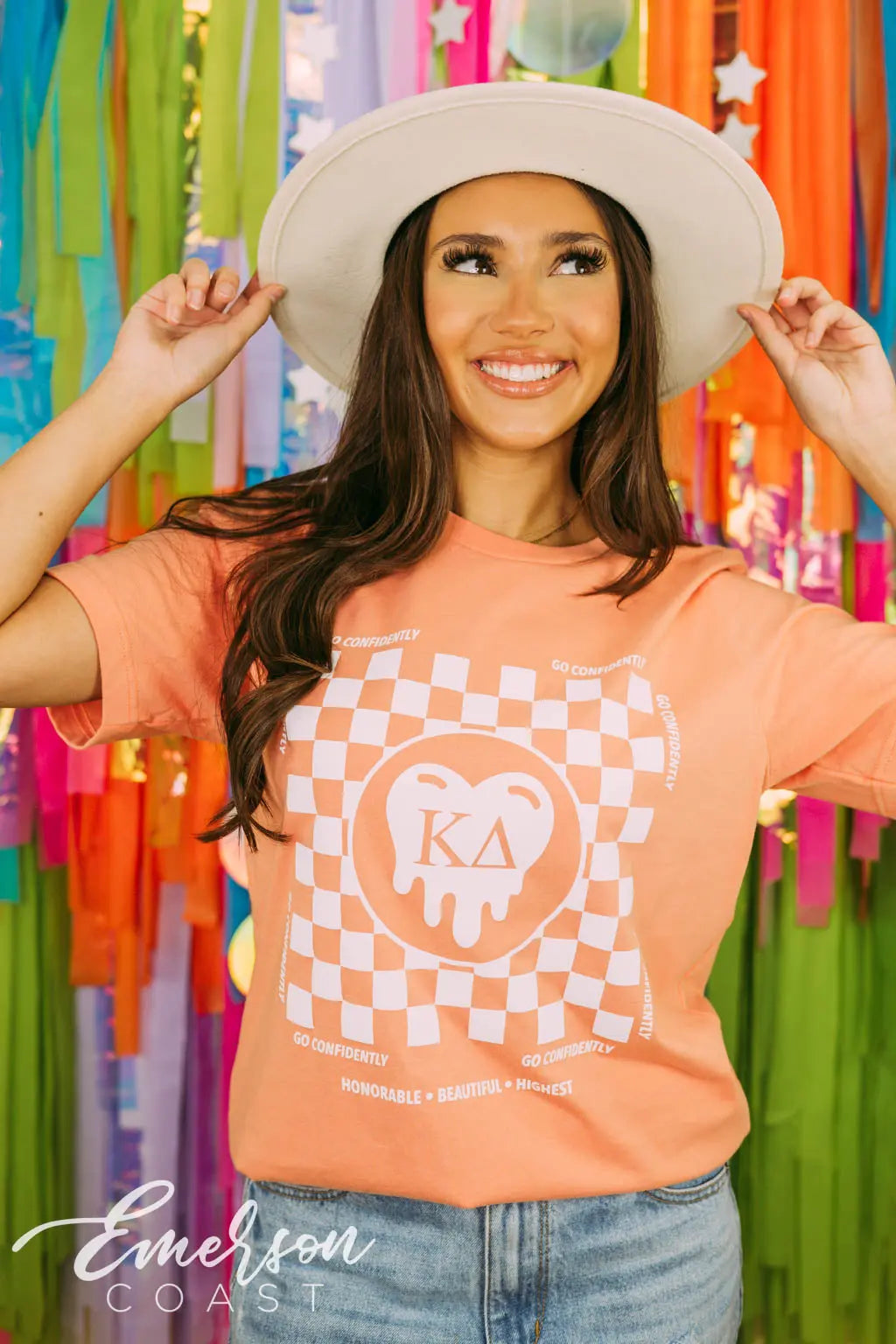 KD Checkered Hearts Tshirt