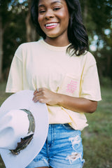 Kappa Delta Let's Go Girls Pocket Tee
