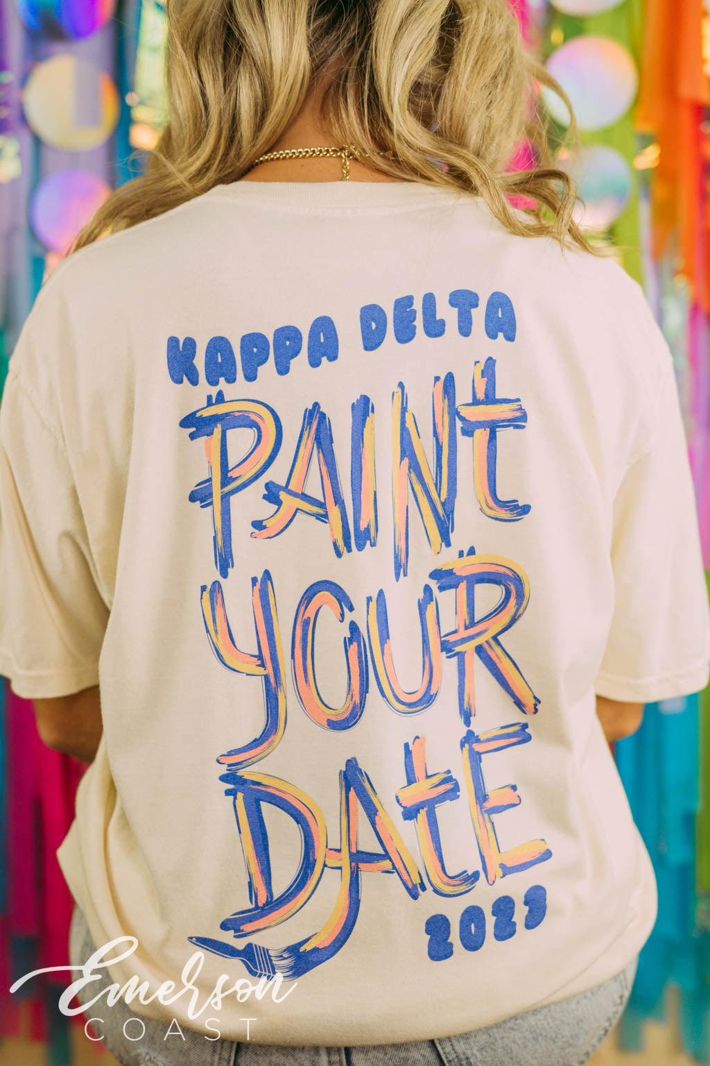 Kappa Delta Paint Your Date Tshirt