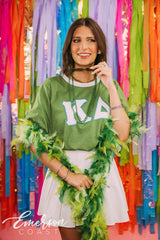 Kappa Delta Colorblock Ringer Letter Jersey