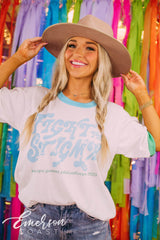 Kappa Kappa Gamma Philanthropy Fight The Stigma Ringer Tee