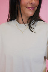 American Apparel Unisex Pique Mockneck Tee