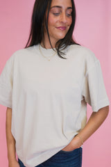 American Apparel Unisex Pique Mockneck Tee