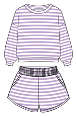 Lavender Striped